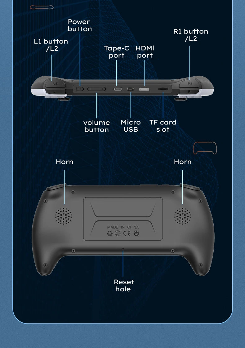 Coopreme Project X Handheld Game Console