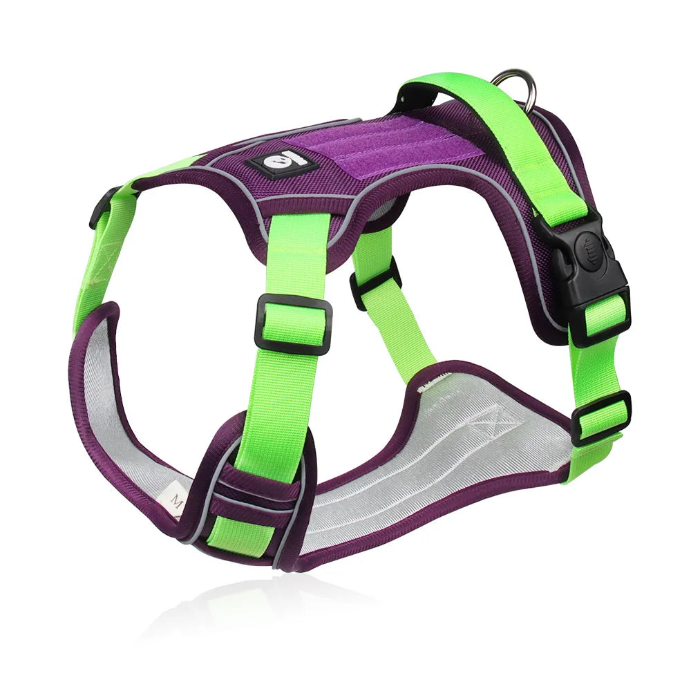 Dog Harness Reflective Tactical Vest 1680D