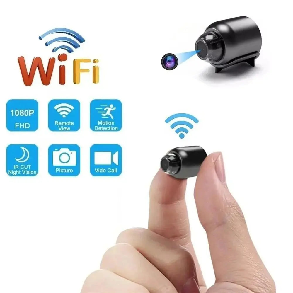 Outdoor Wireless Mini Compact Camera HD 1080P