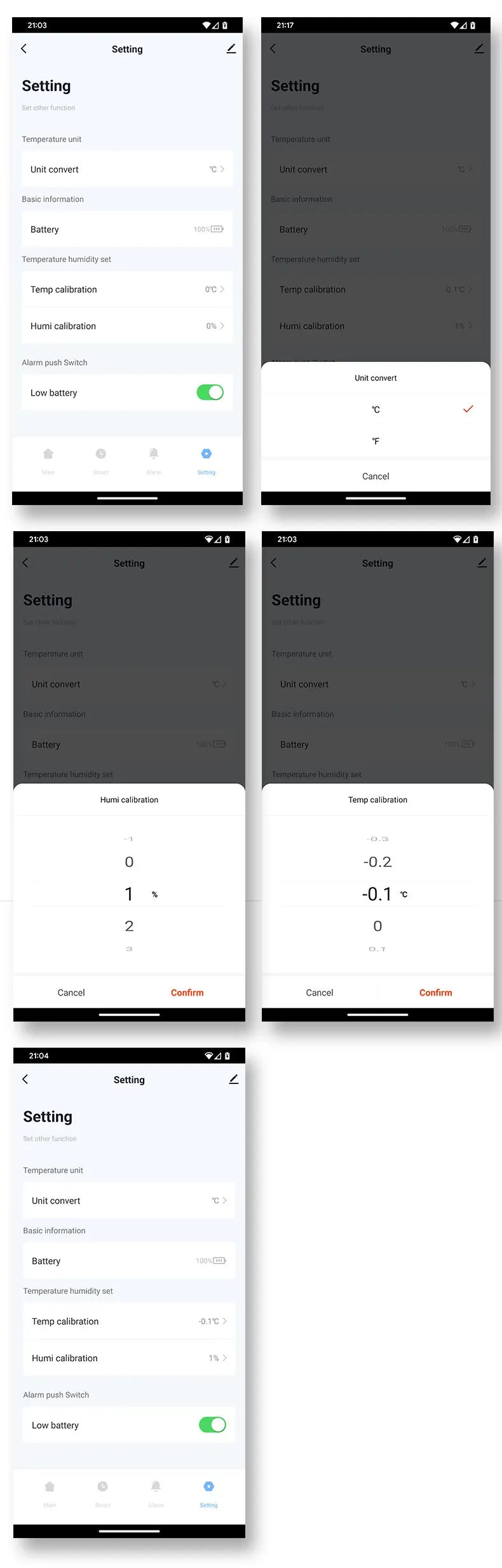 Tuya Smart Temperature & Humidity Sensor