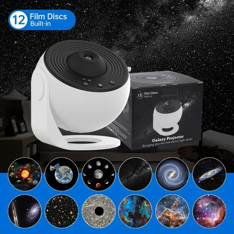 LED Night Light Galaxy Projector Starry Sky