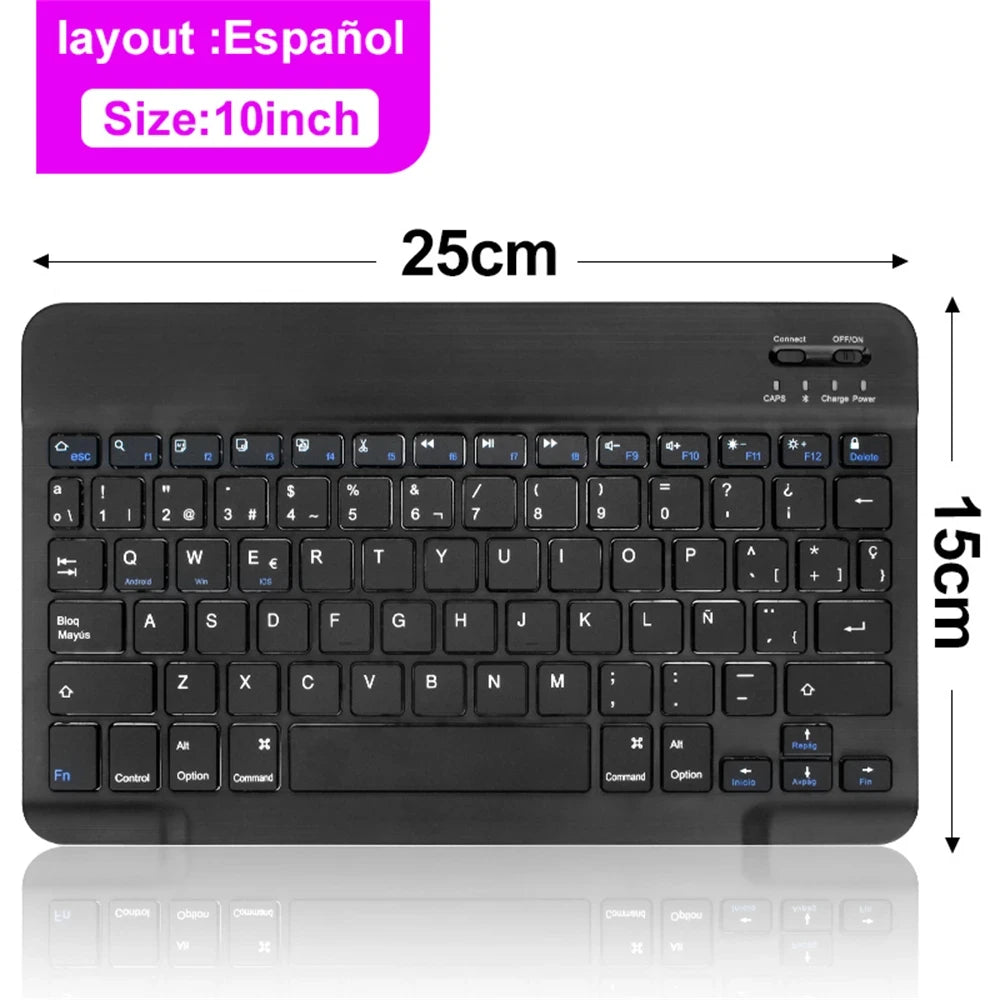 Bluetooth Wireless Keyboard & Mouse for Tablets