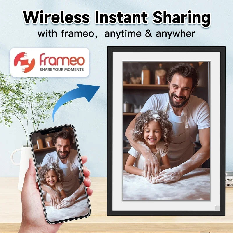 WiFi  HD Cloud Smart Digital Photo Frame