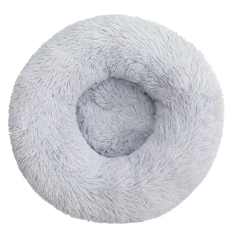 Super Soft Round Pet Bed for Dogs & Cats