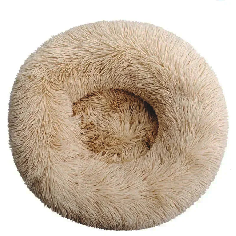 Super Soft Round Pet Bed for Dogs & Cats