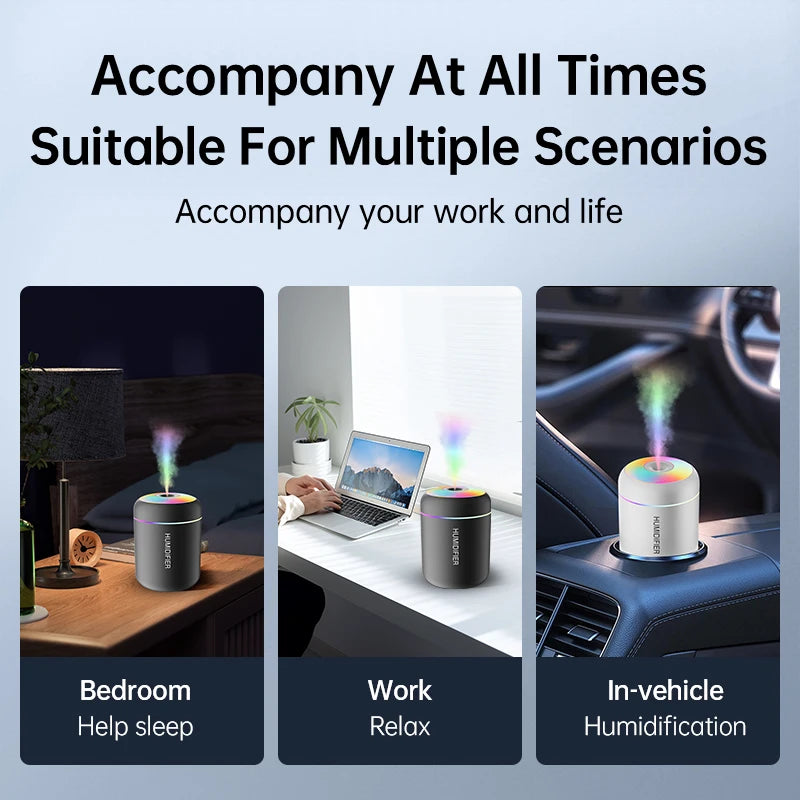 USB Mini Air Humidifier & Diffuser