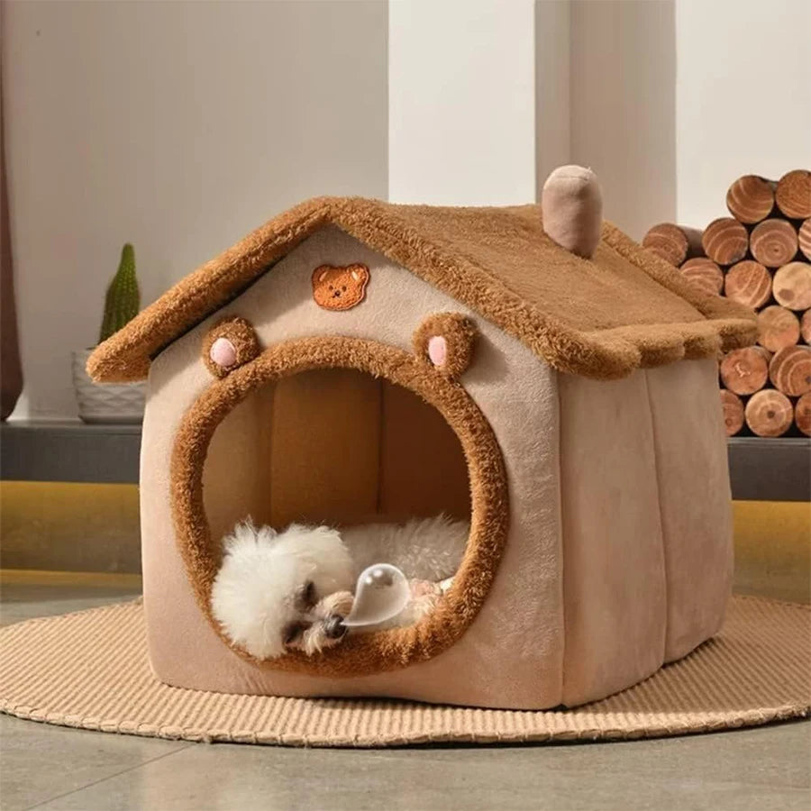 Washable Foldable Pet House  for Small Dog & Cat