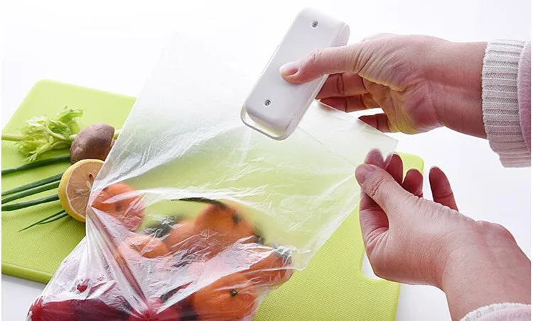 Mini Portable Food Sealer for Bags & Packaging