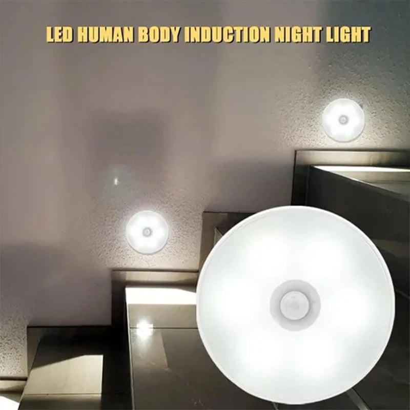 USB Rechargeable Motion Sensor LED Night Light