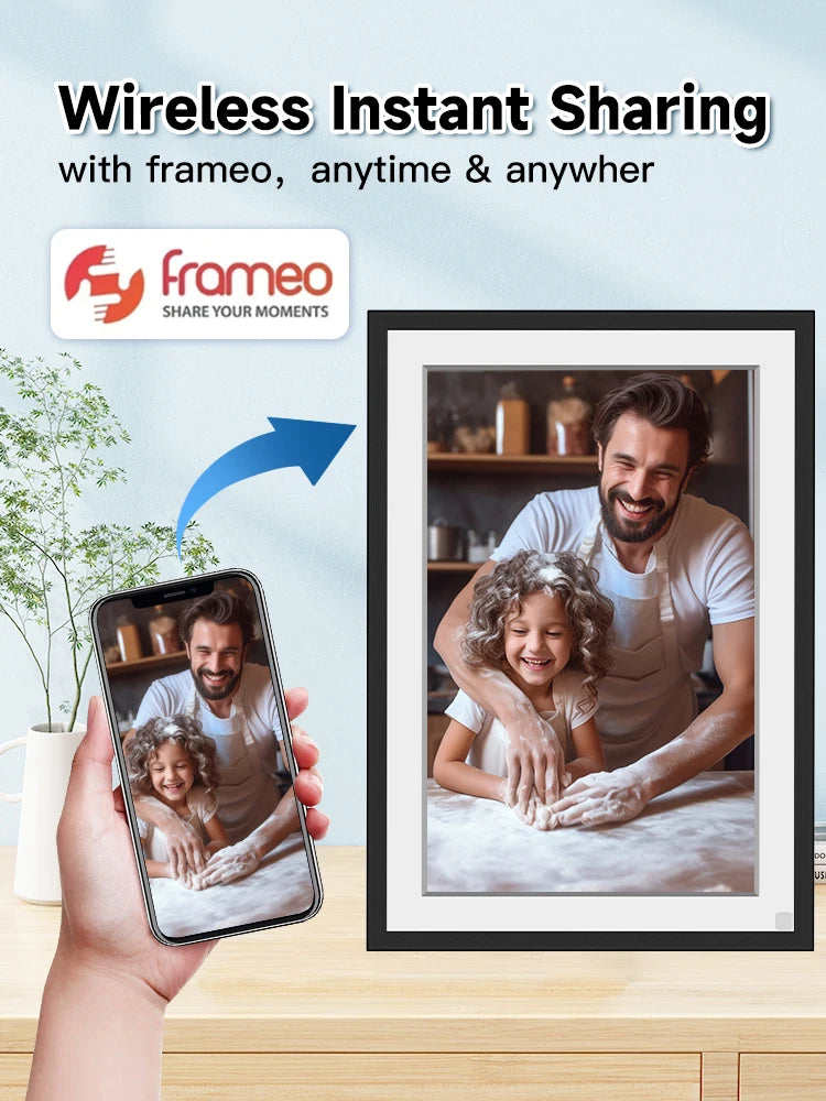 WiFi  HD Cloud Smart Digital Photo Frame