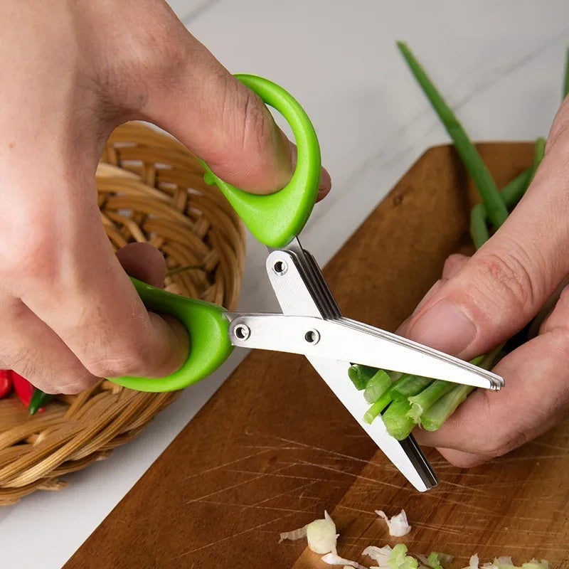 Multi-functional Stainless Steel Kitchen Scissors