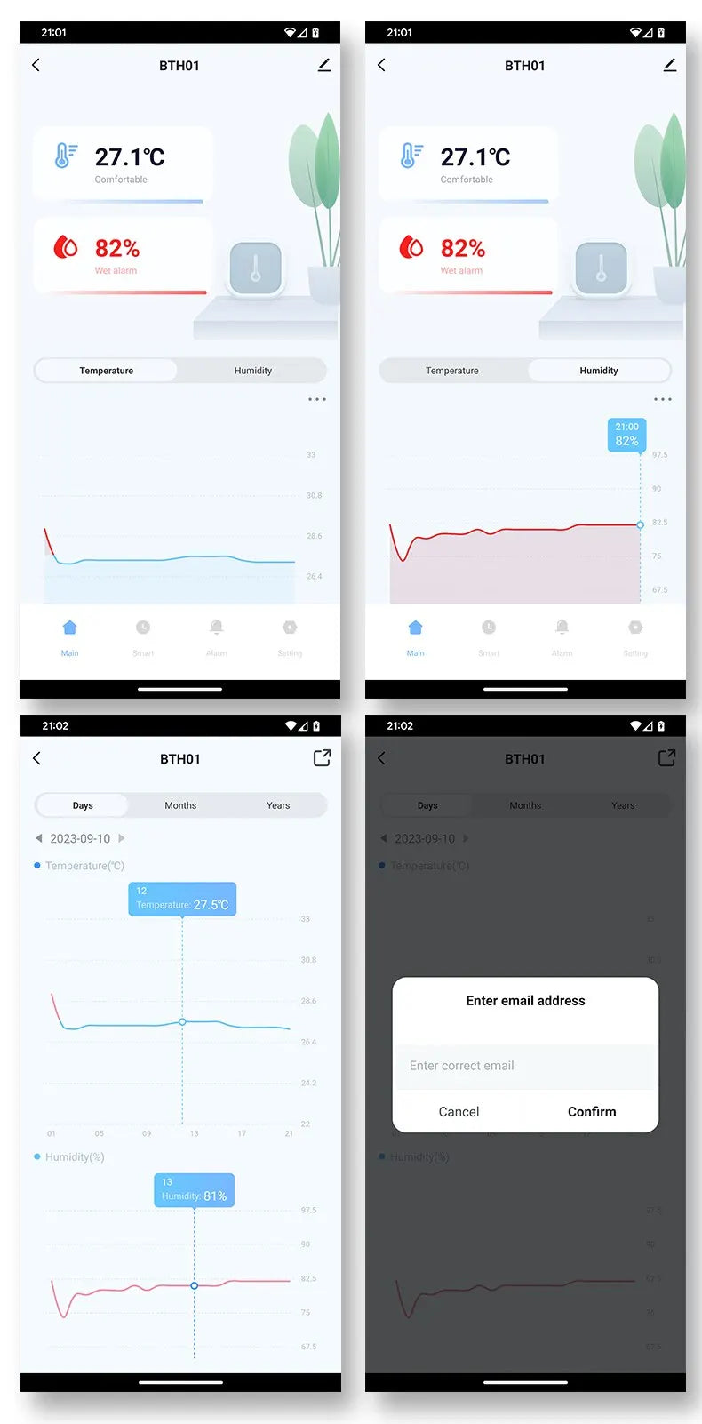 Tuya Smart Temperature & Humidity Sensor