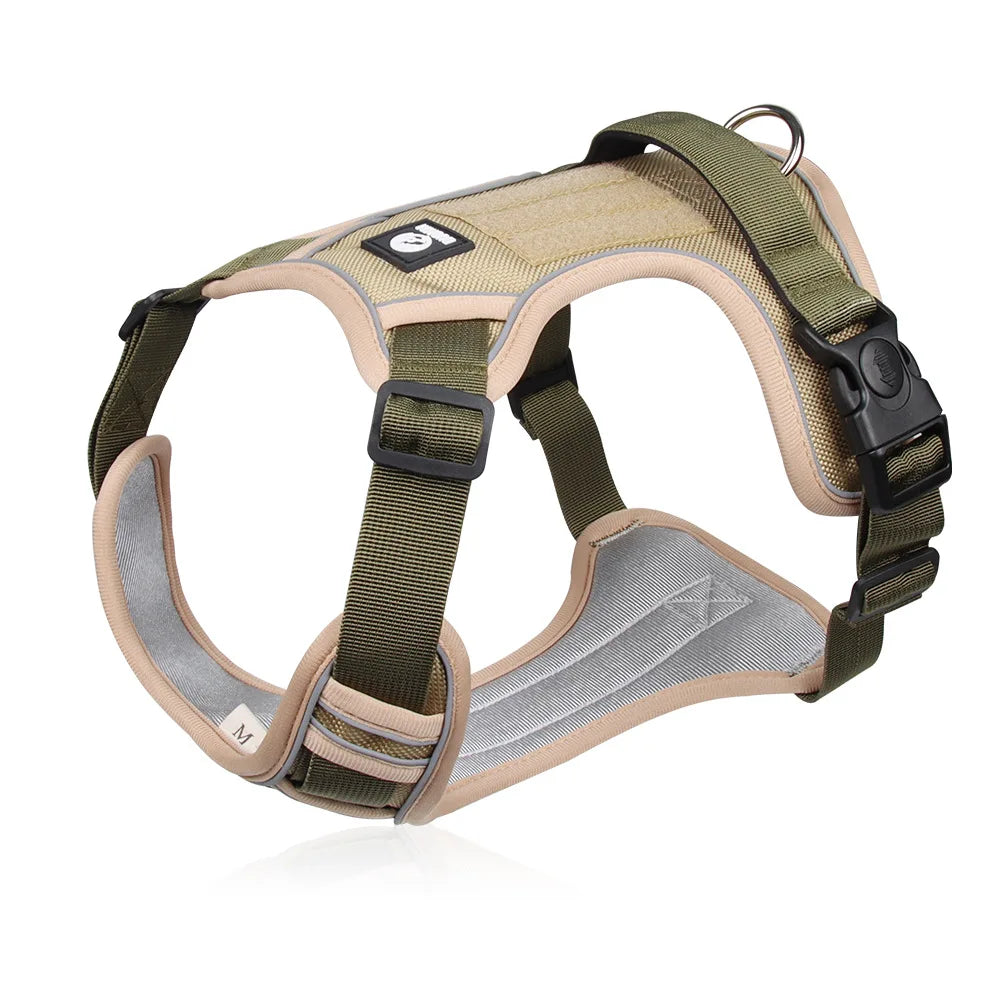 Dog Harness Reflective Tactical Vest 1680D