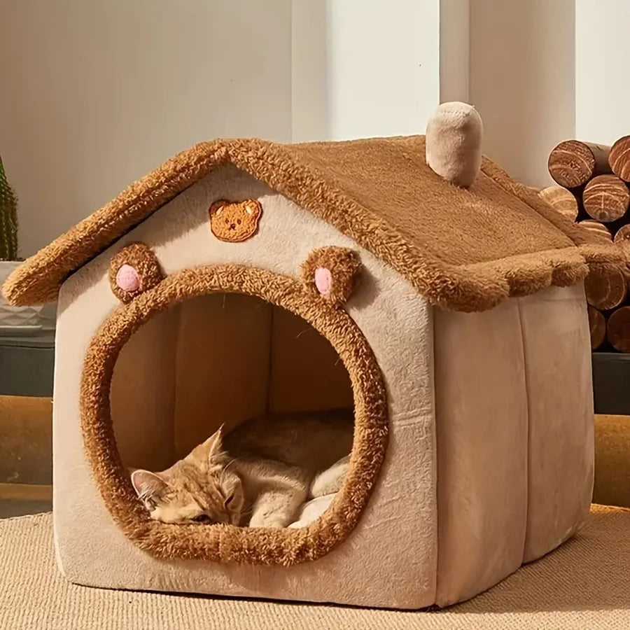 Washable Foldable Pet House  for Small Dog & Cat