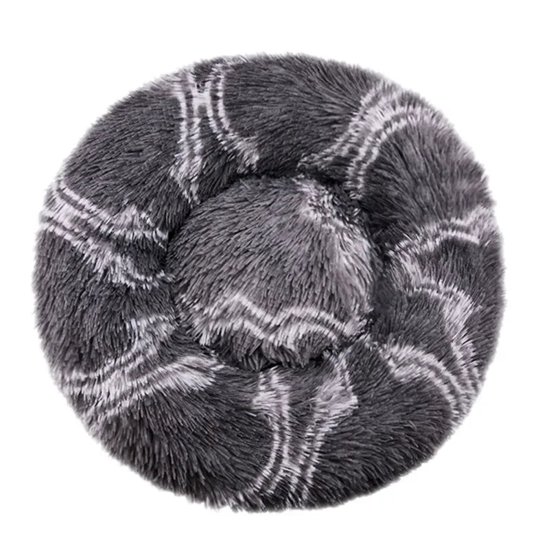 Super Soft Round Pet Bed for Dogs & Cats