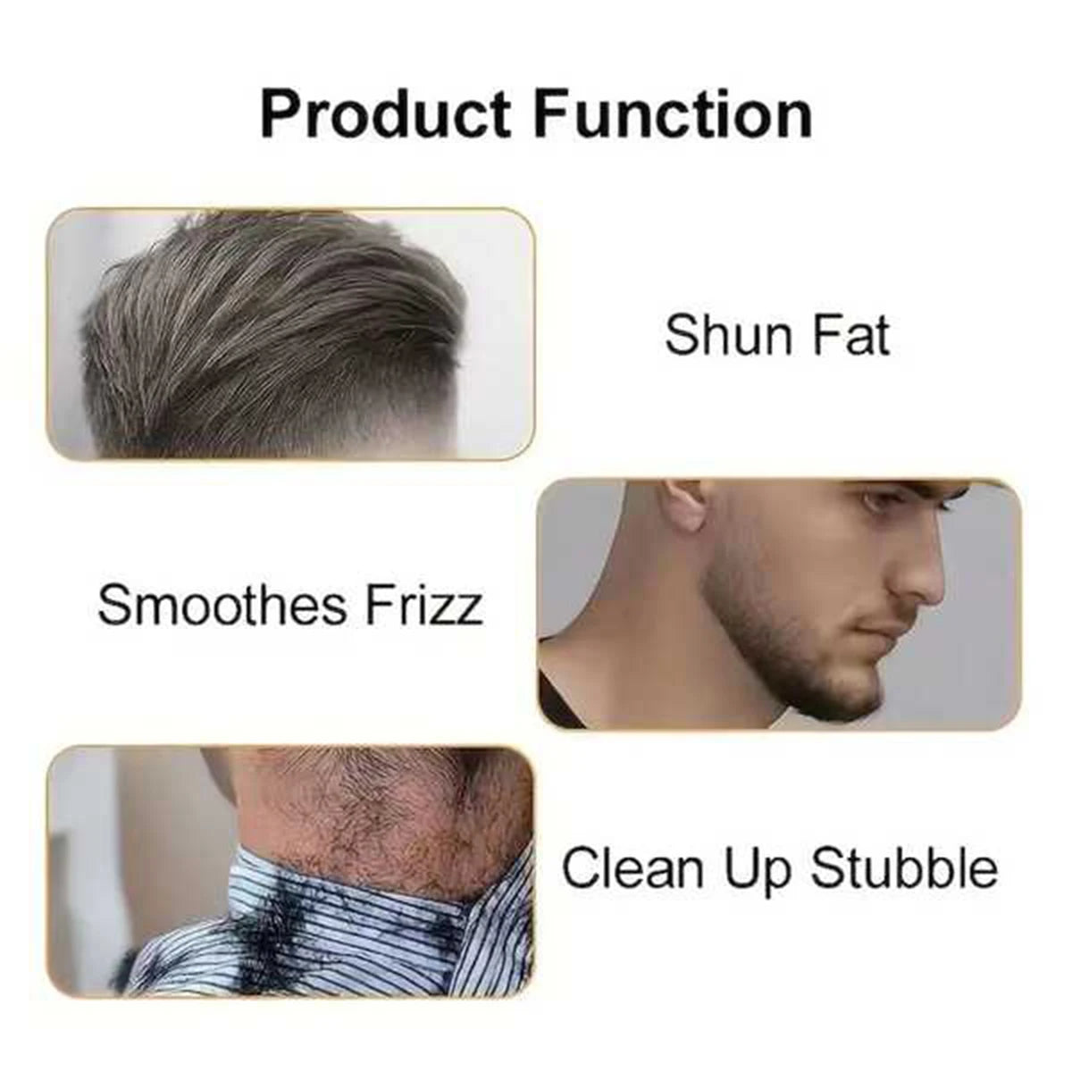 Electric Rechargeable Hair Clipper Machine for Men