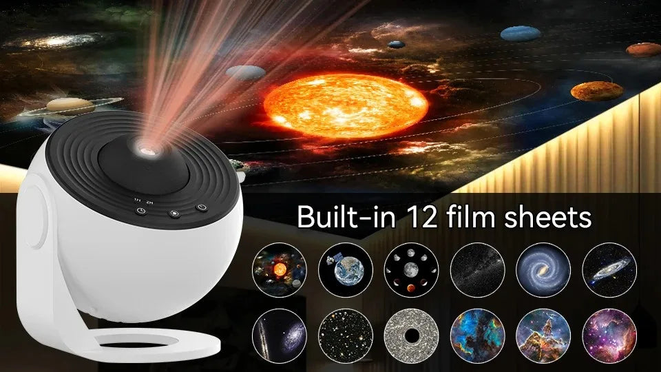 LED Night Light Galaxy Projector Starry Sky