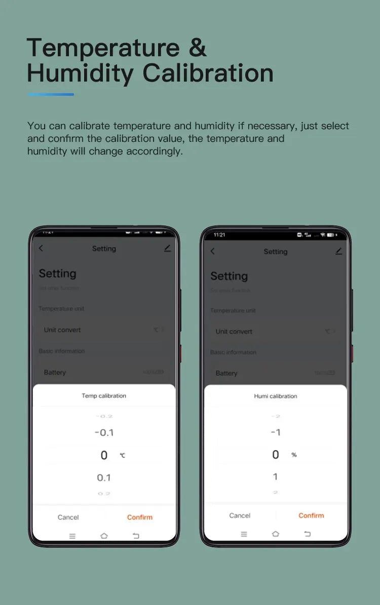 Tuya Smart Temperature & Humidity Sensor