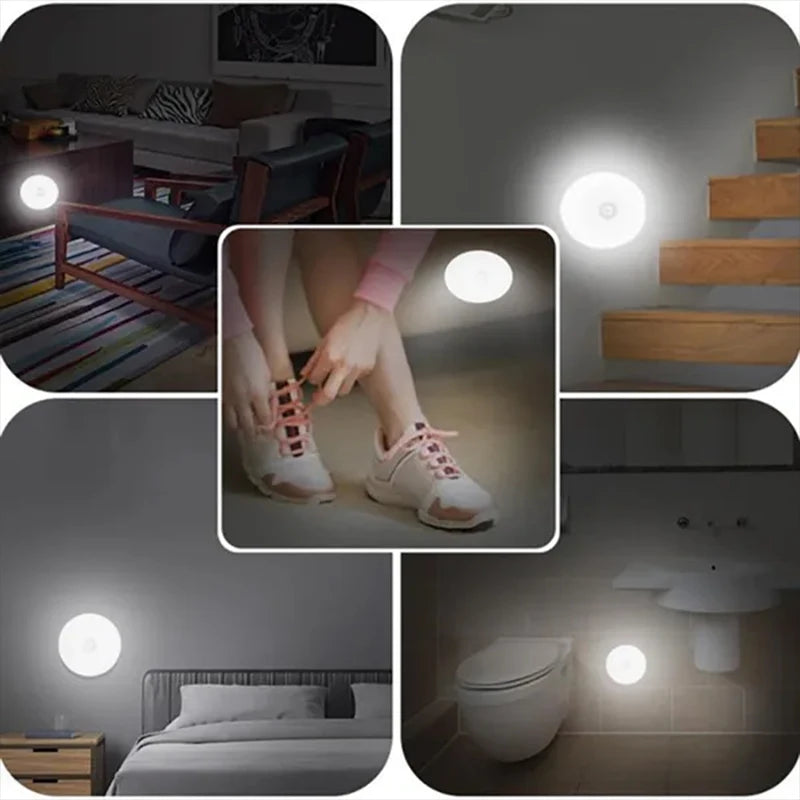 USB Rechargeable Motion Sensor LED Night Light