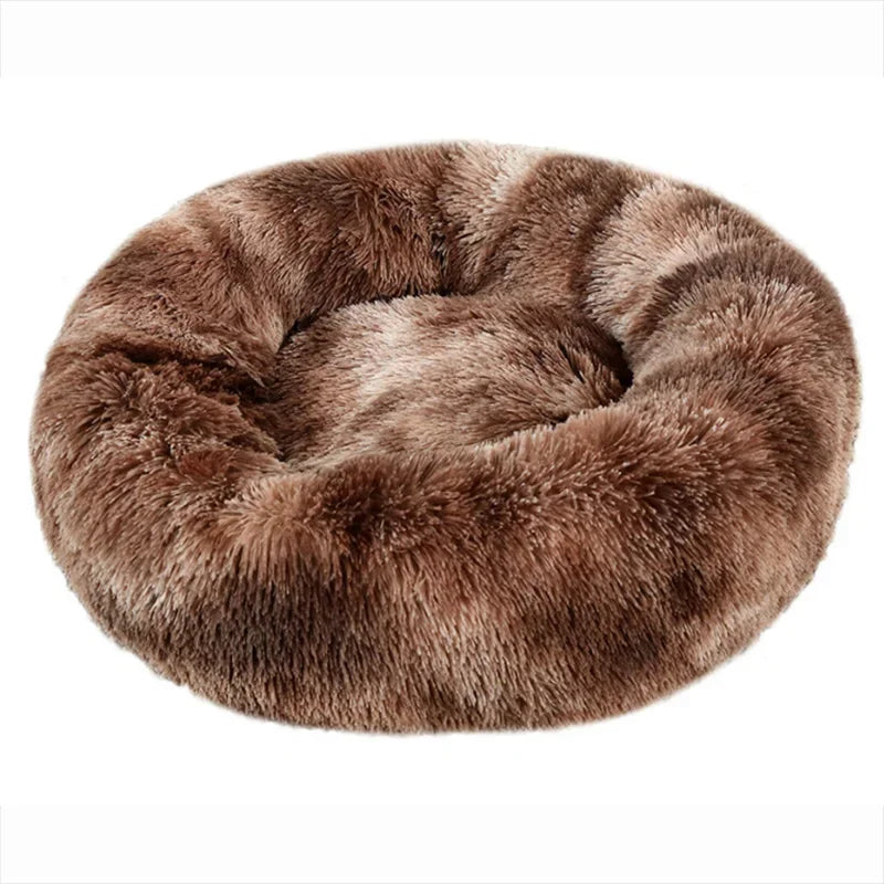 Super Soft Round Pet Bed for Dogs & Cats