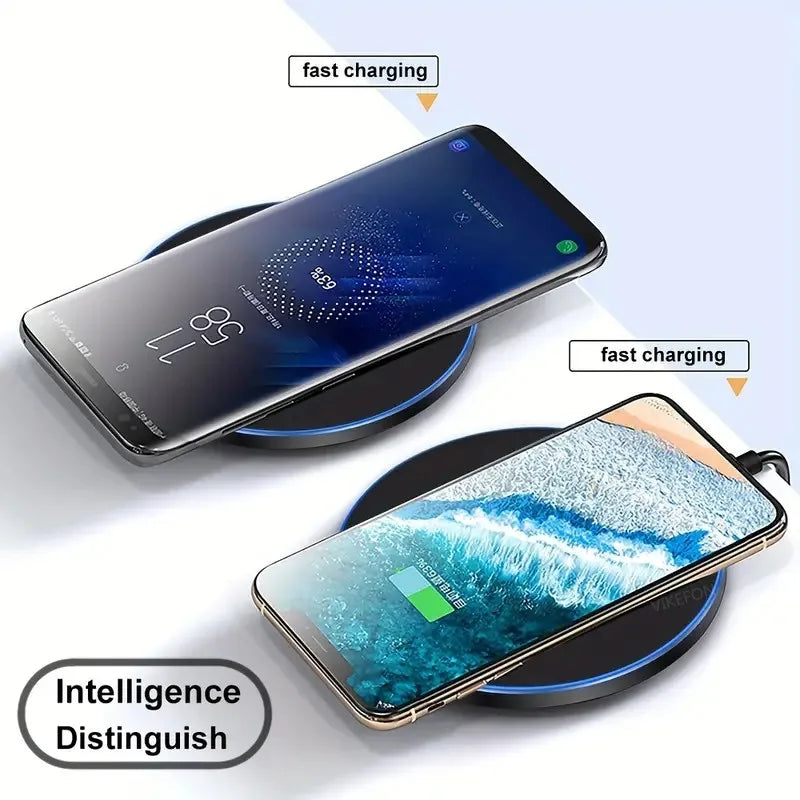 30W Fast Wireless Charger – Slim & Universal