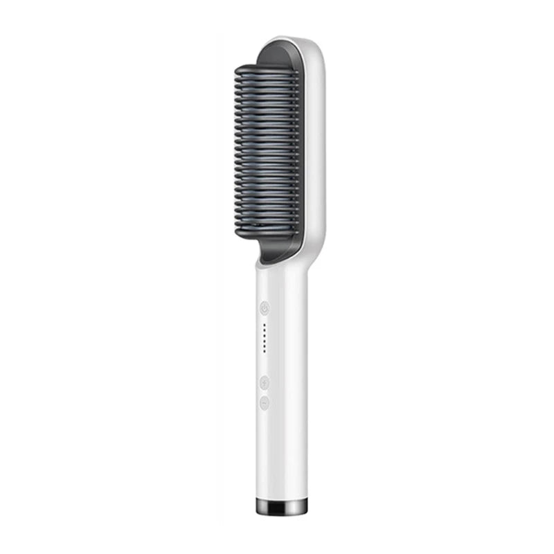 Fast Heating Electric Hair Straightener Brush