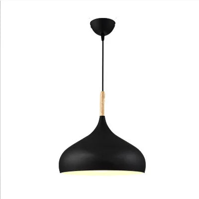 Nordic Colored Chandelier Wooden Pendant Light