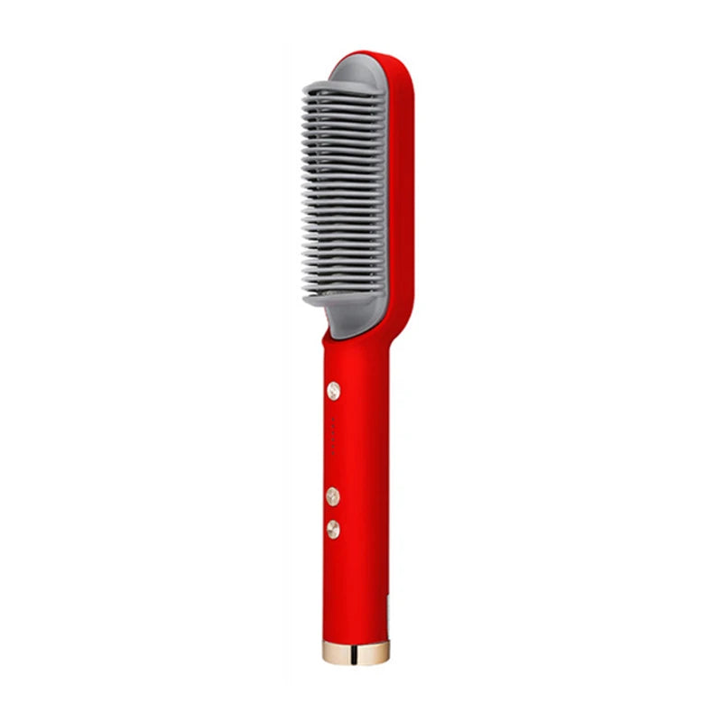 Fast Heating Electric Hair Straightener Brush