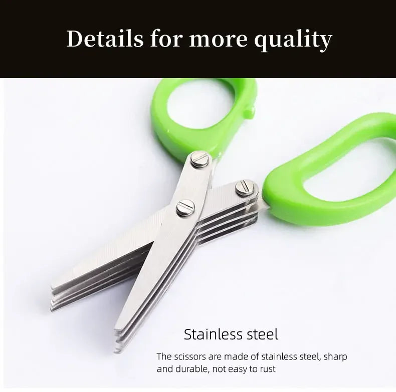 Multi-functional Stainless Steel Kitchen Scissors