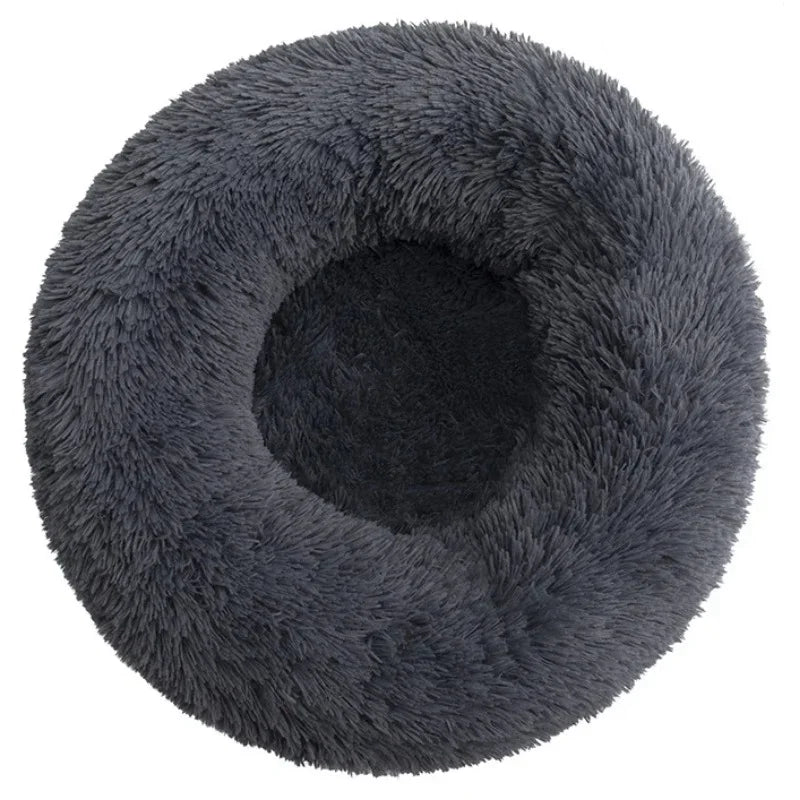 Super Soft Round Pet Bed for Dogs & Cats