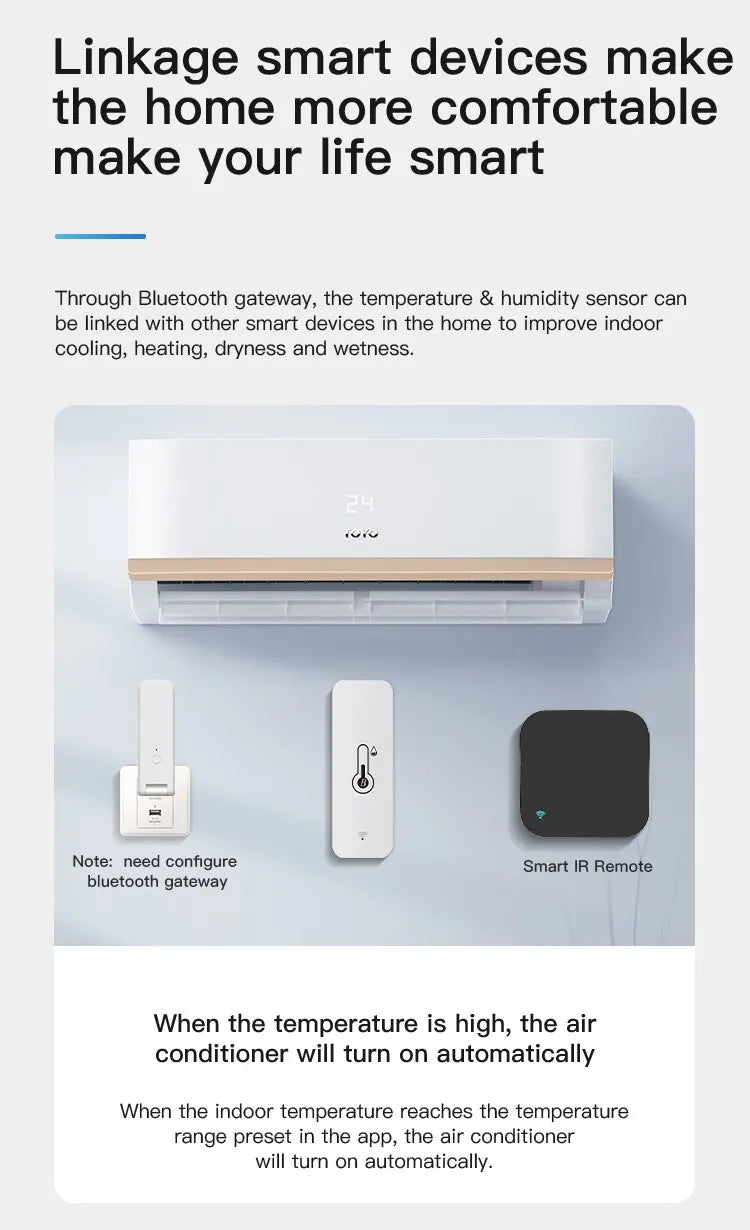 Tuya Smart Temperature & Humidity Sensor