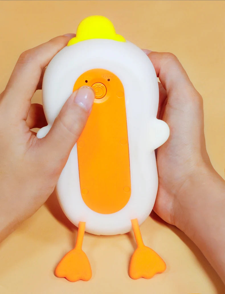 Doudou Duck Soft Silicone Night Light