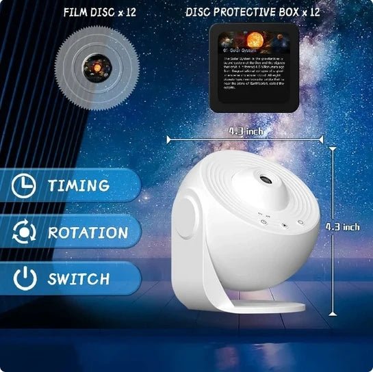 LED Night Light Galaxy Projector Starry Sky